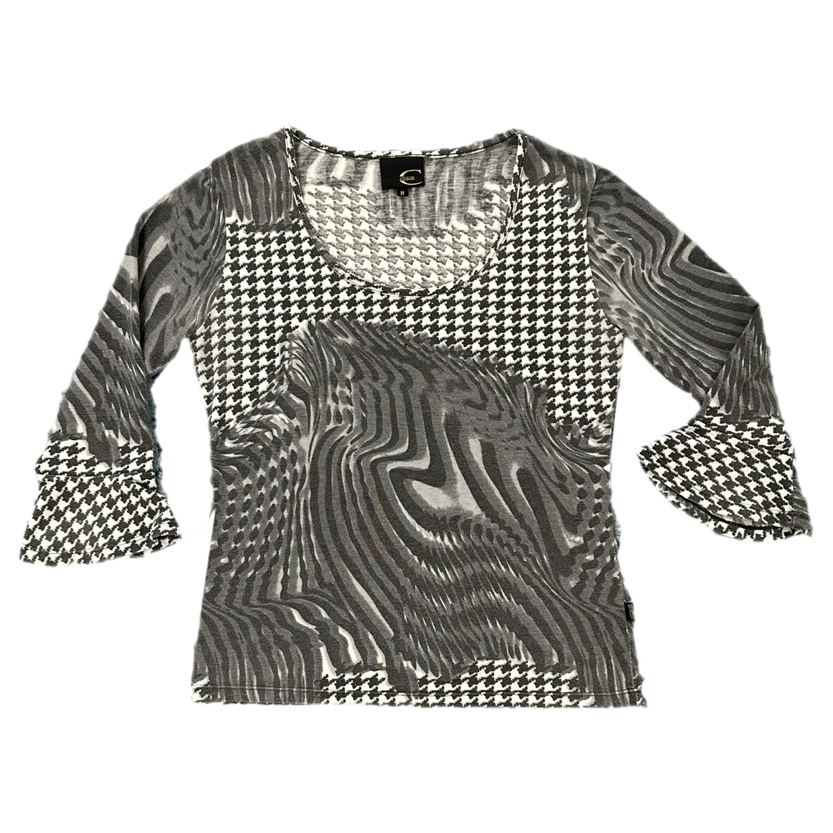 Pre-owned Just Cavalli T-shirt In Grey