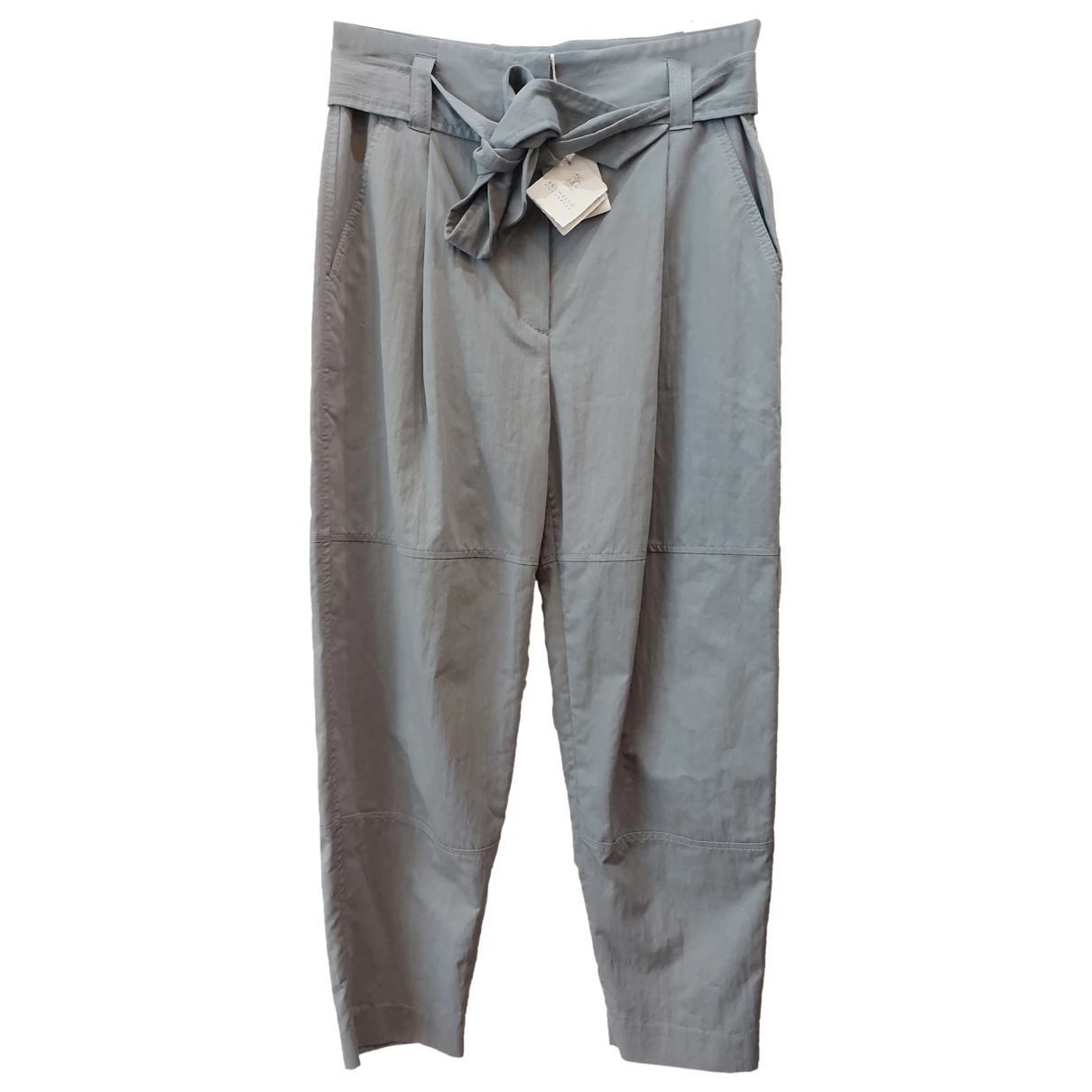 Pre-owned Brunello Cucinelli Carot Pants In Blue