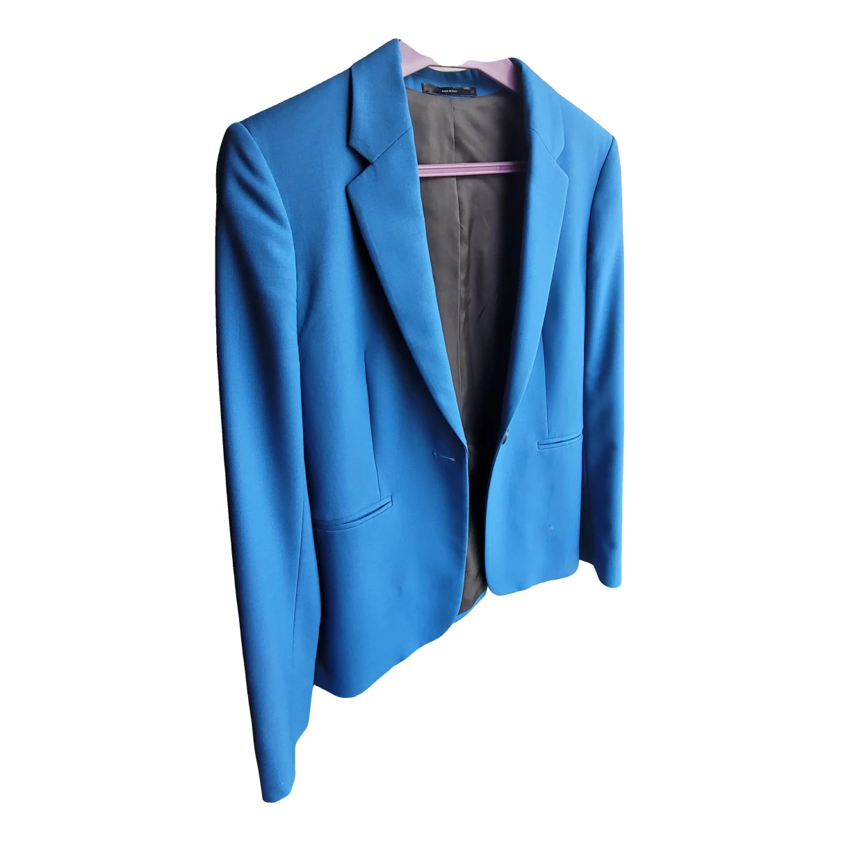Pre-owned Paul Smith Wool Suit Jacket In Blue
