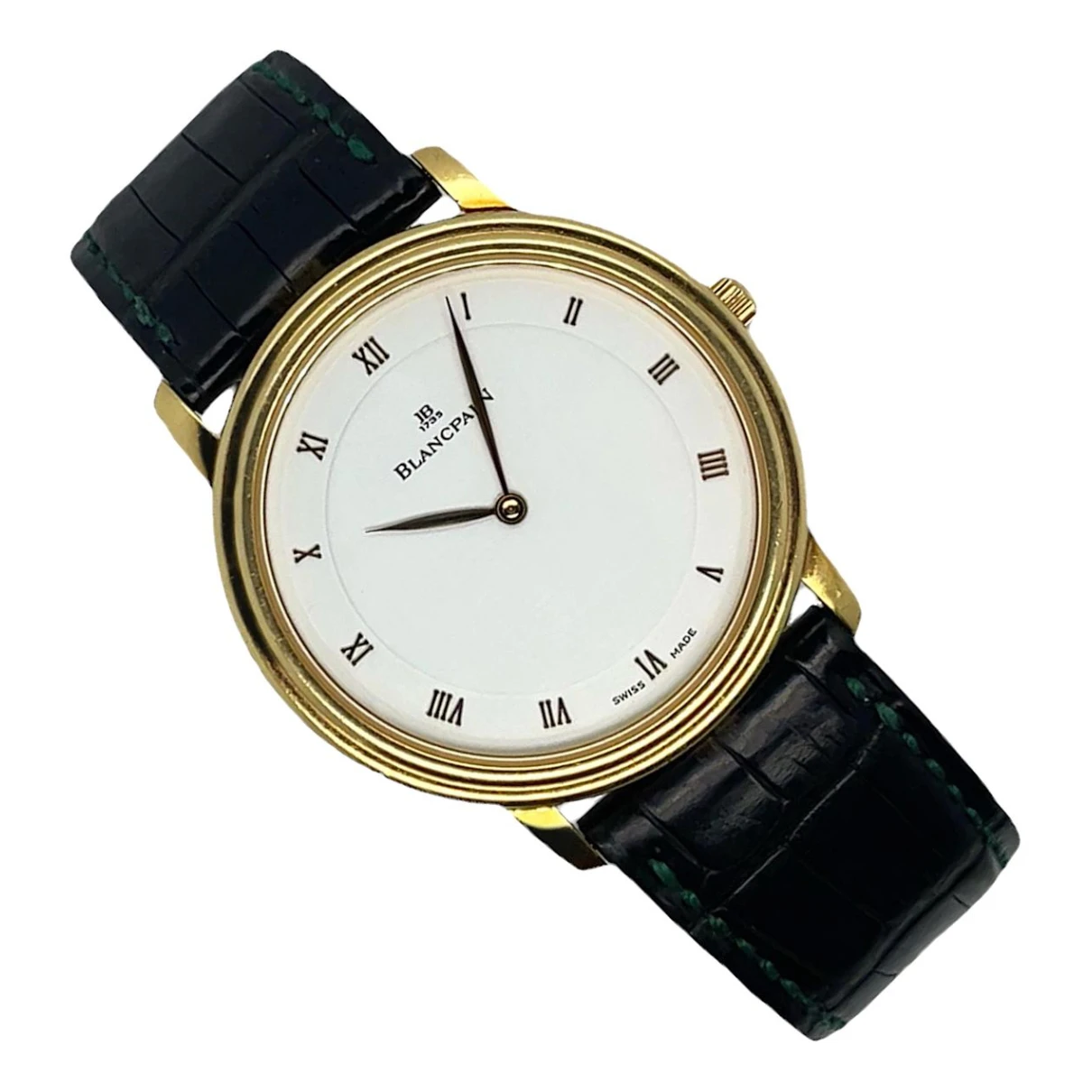 Pre-owned Blancpain Villeret Yellow Gold Watch