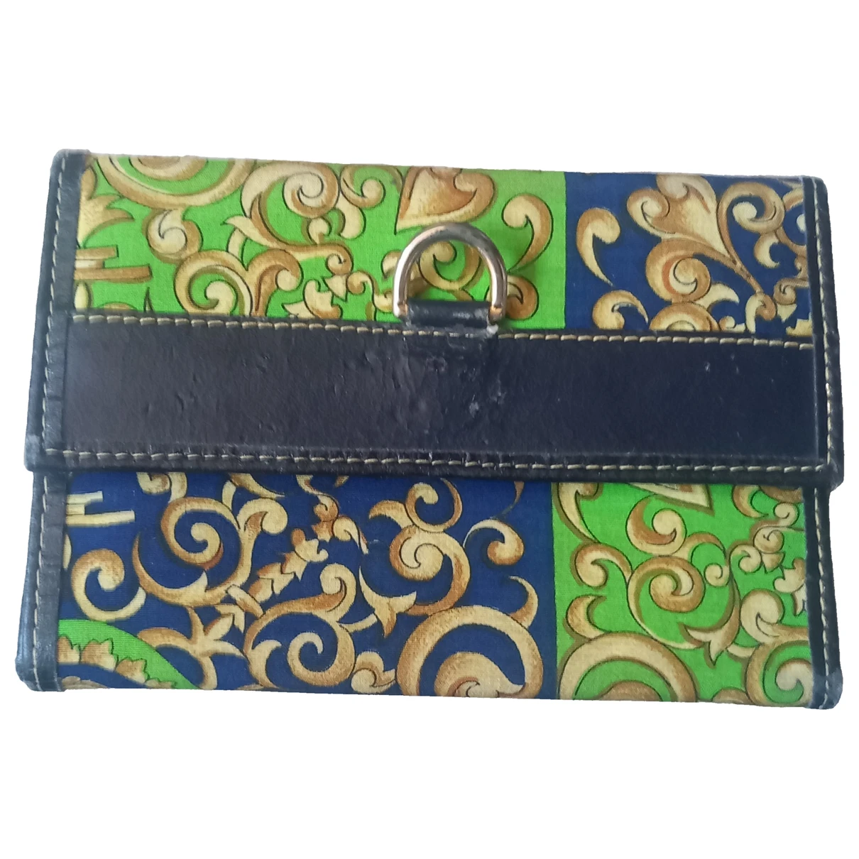 Pre-owned Versace Wallet In Multicolour
