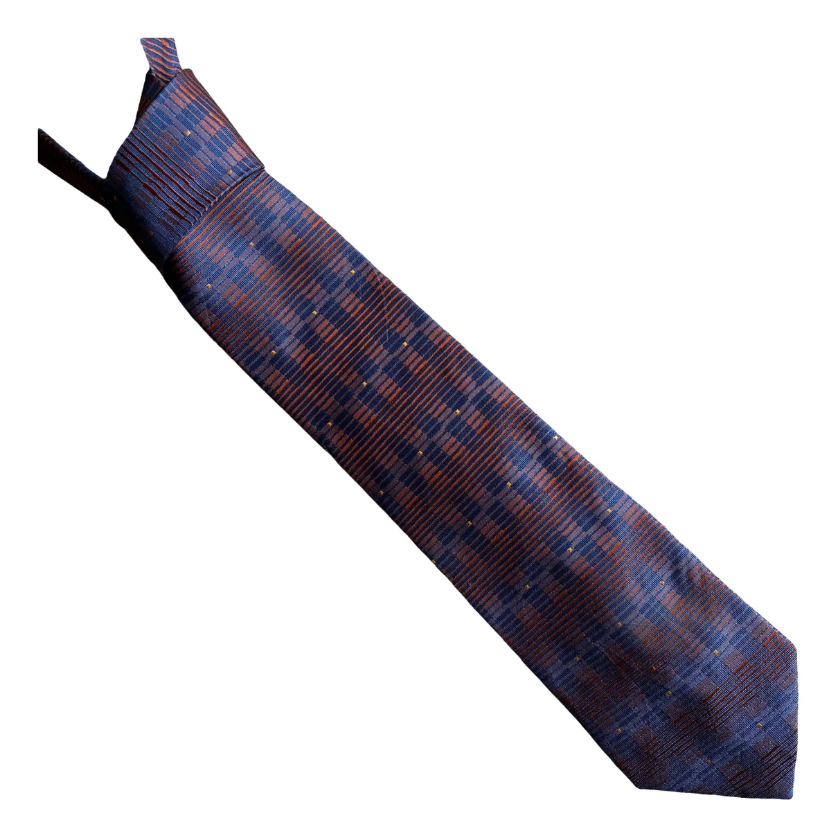 Pre-owned Kenneth Cole Silk Tie In Multicolour