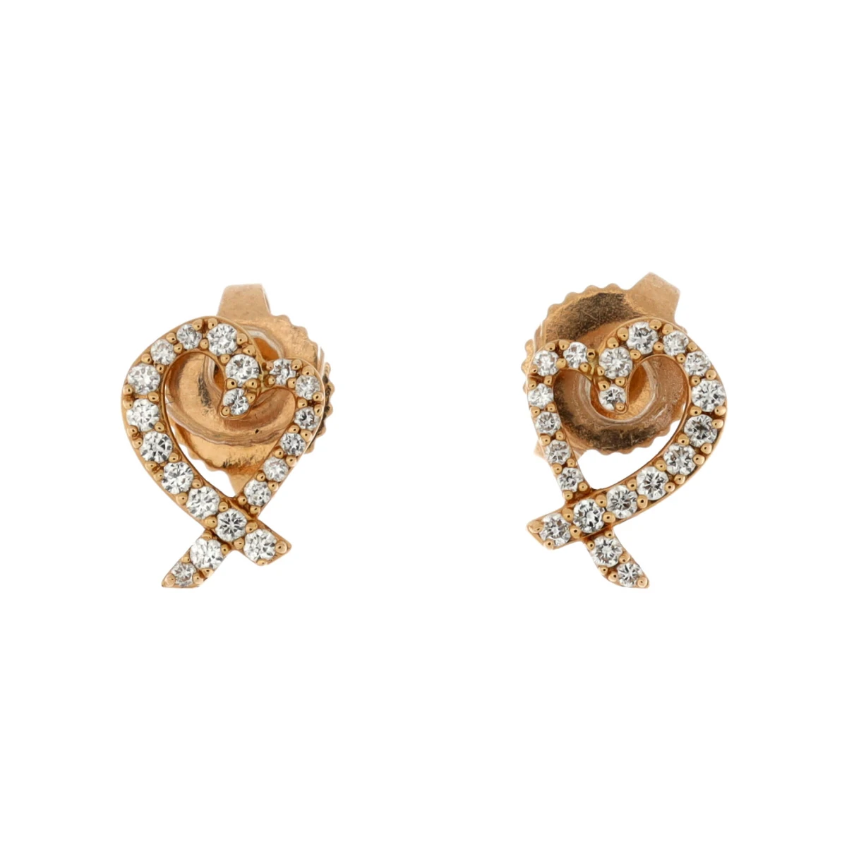 Pre-owned Tiffany & Co Pink Gold Earrings