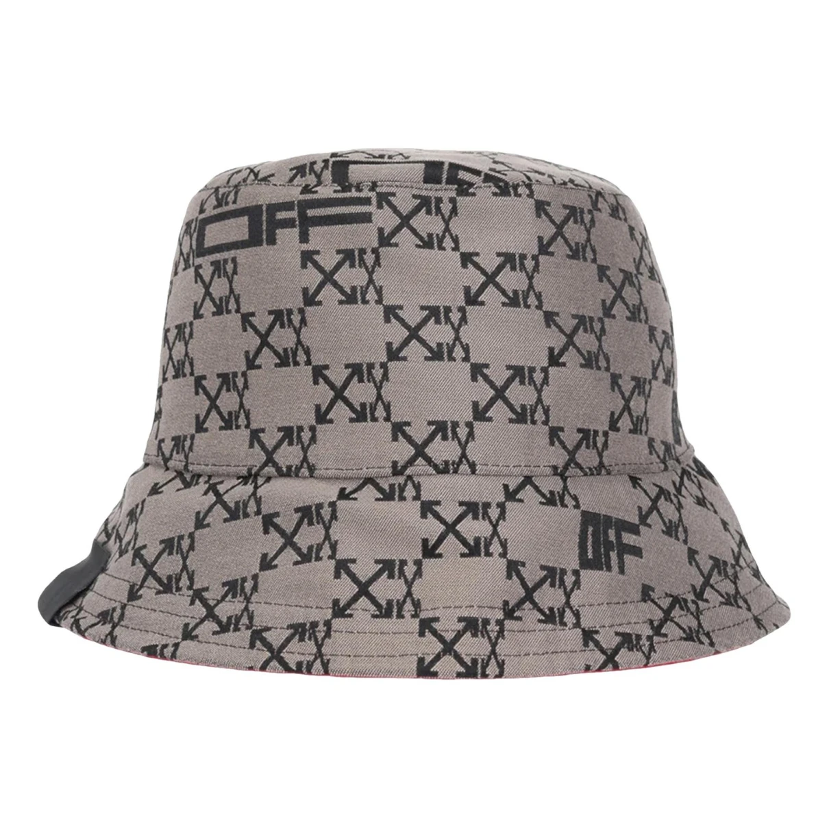 Pre-owned Off-white Hat In Brown
