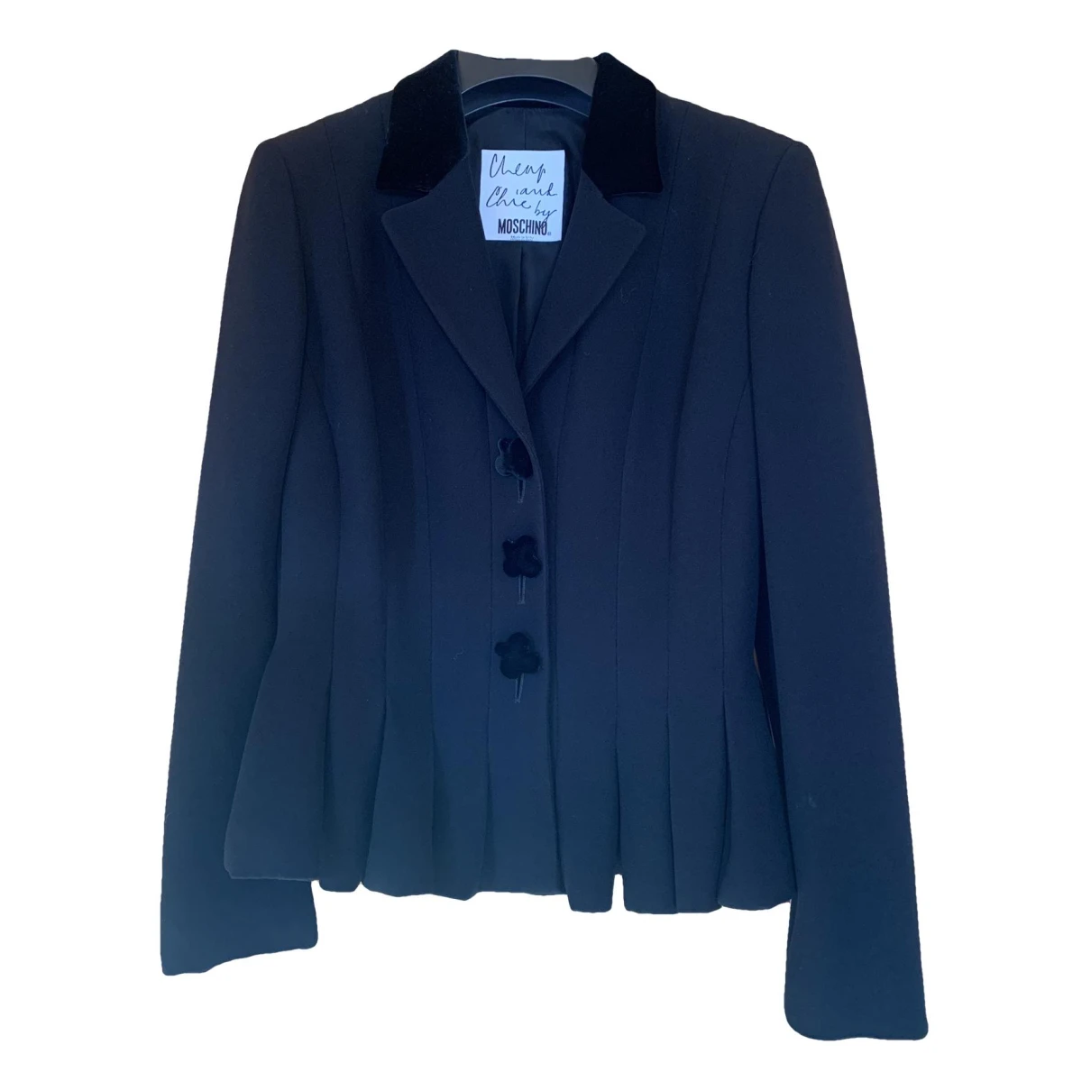Pre-owned Moschino Cheap And Chic Blazer In Black