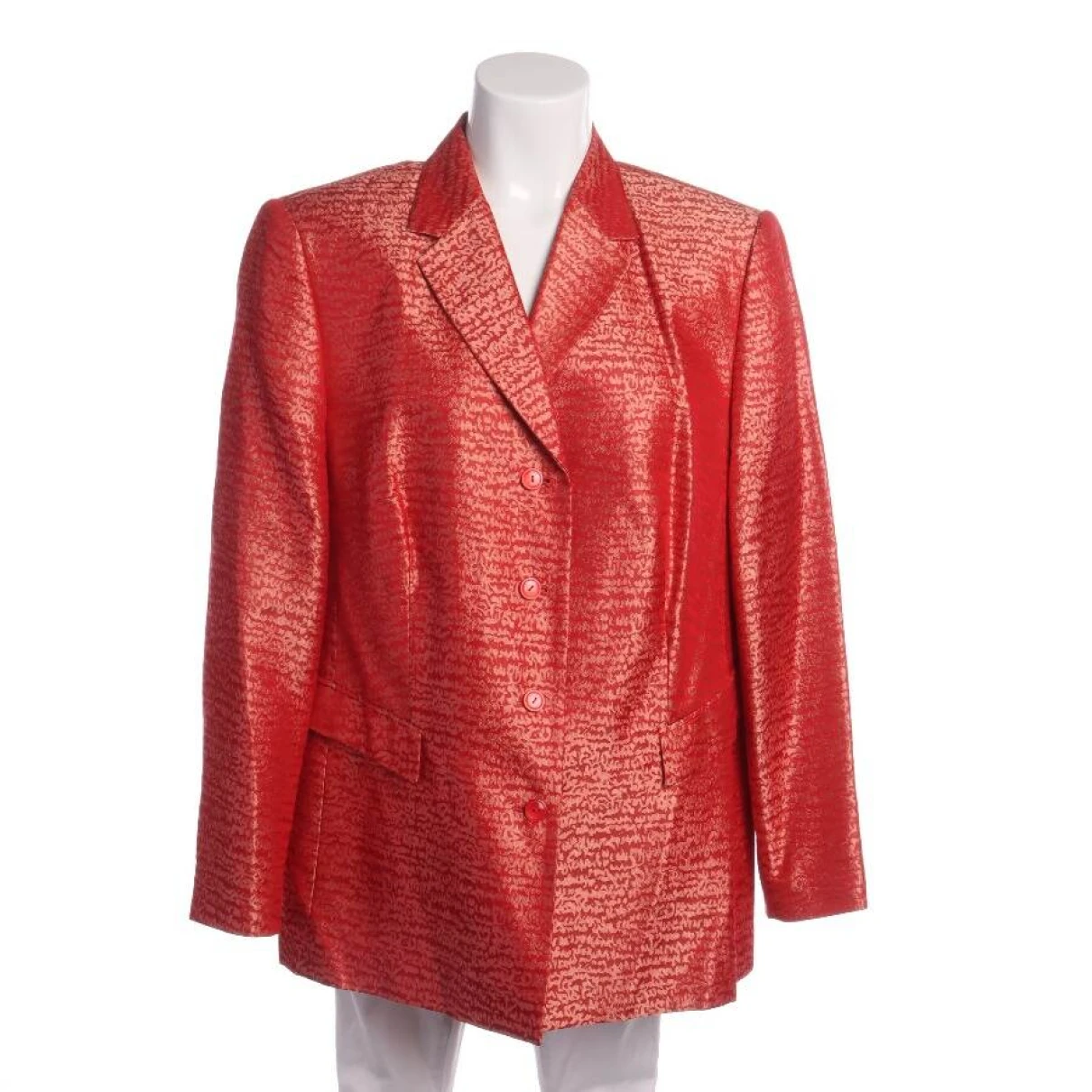 Pre-owned Manzoni 24 Blazer In Red