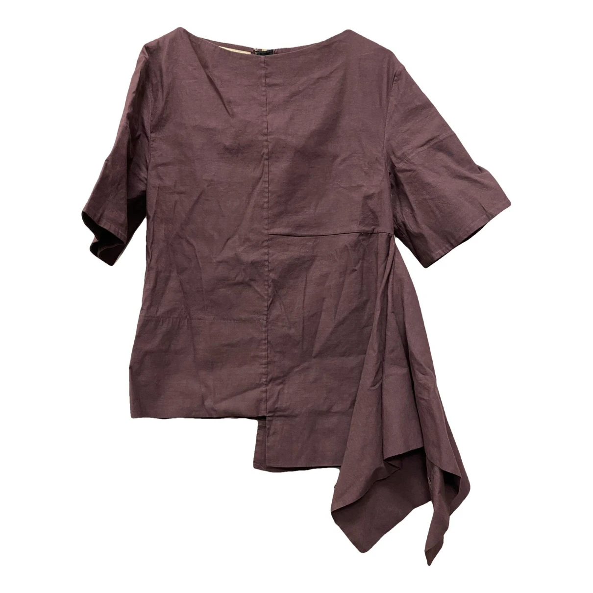 Pre-owned Marni Linen Dress In Purple