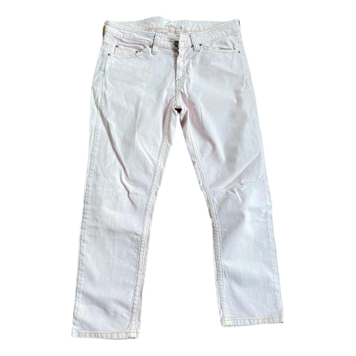 Pre-owned Isabel Marant Étoile Jeans In Pink