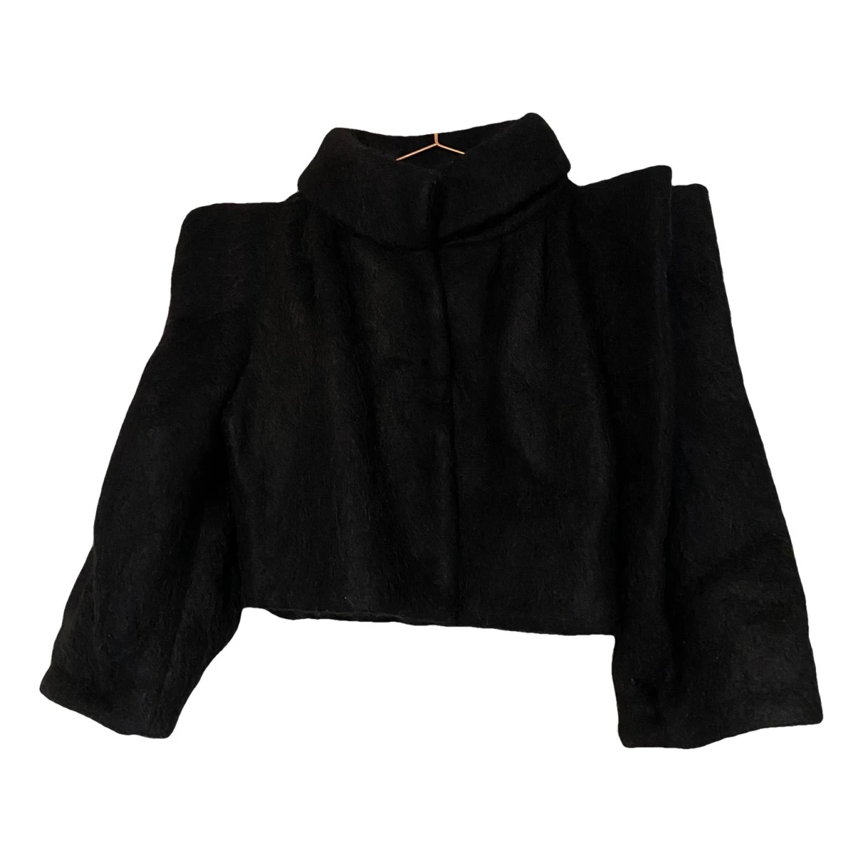 Pre-owned Ted Baker Wool Jacket In Black