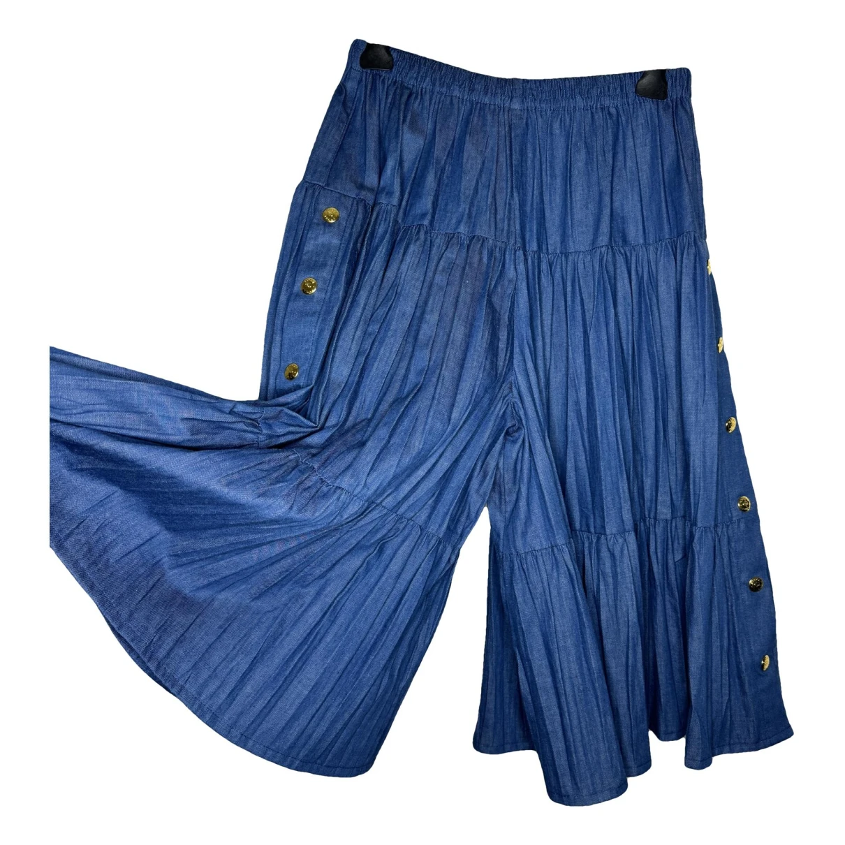 Pre-owned Gucci Large Pants In Blue