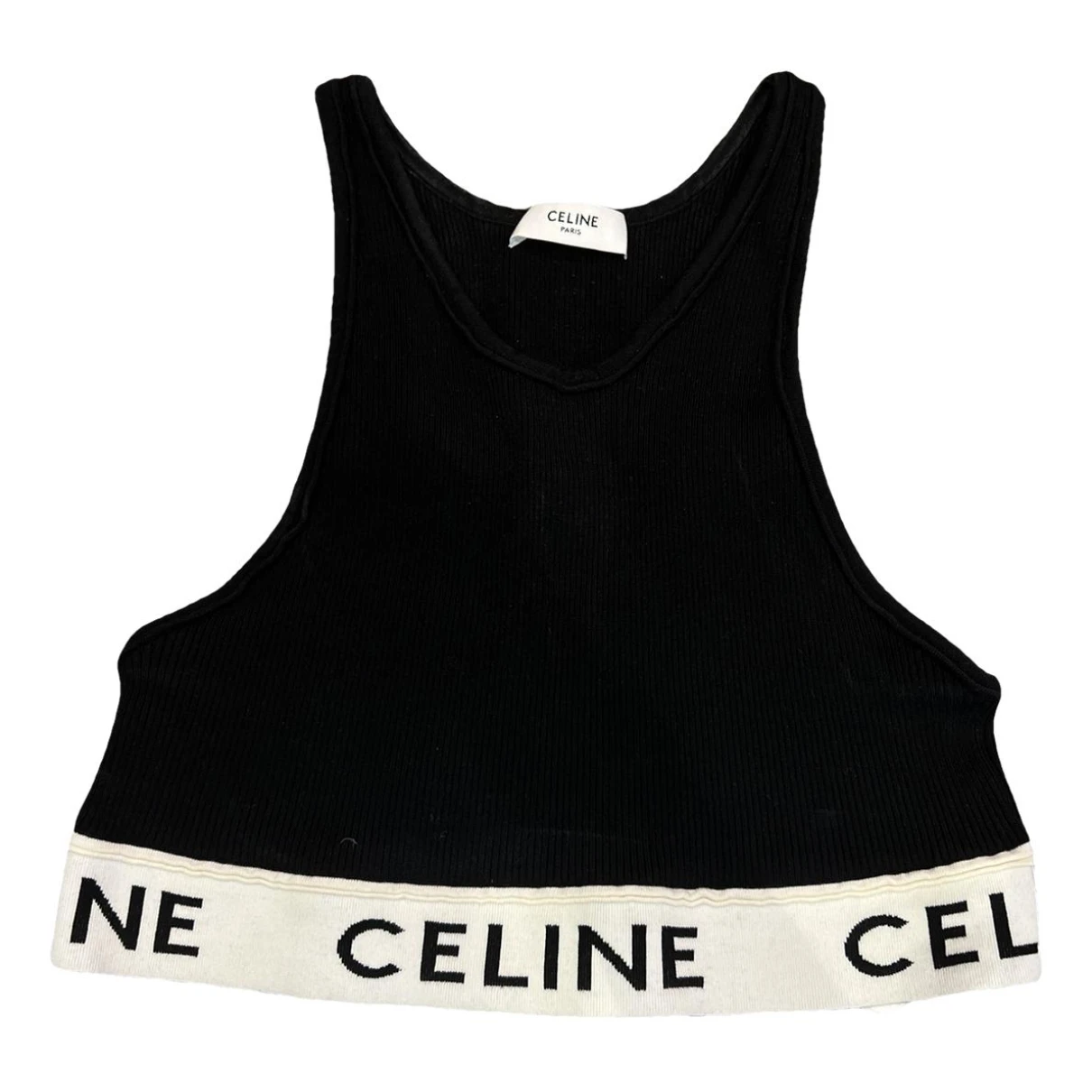 Pre-owned Celine Vest In Black