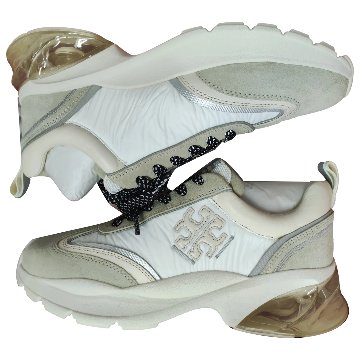 Pre-owned Tory Burch Trainers In Beige