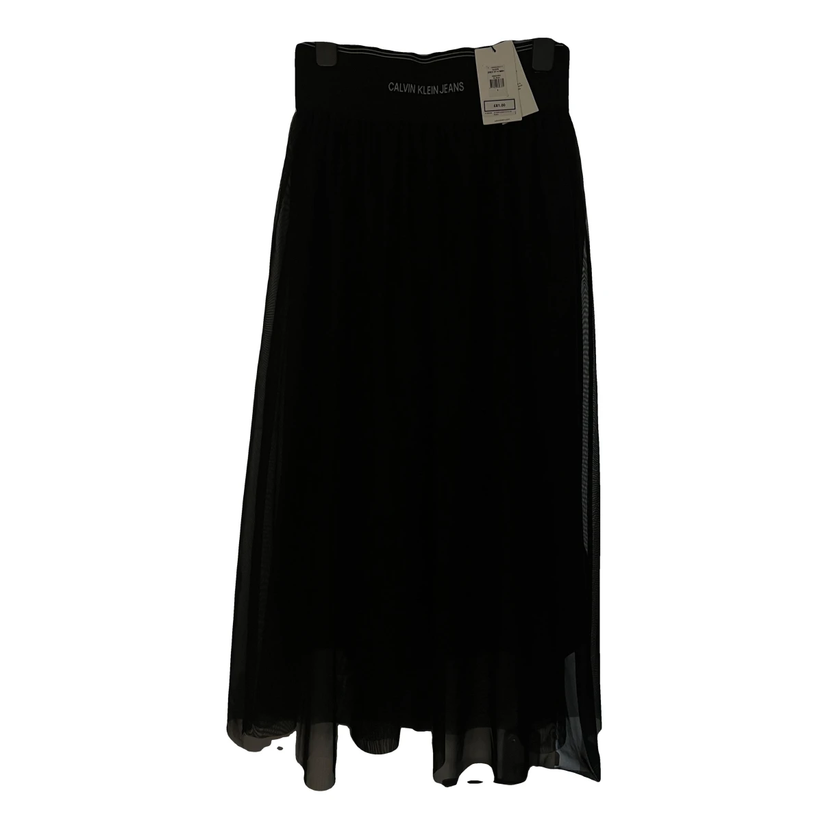 Pre-owned Calvin Klein Jeans Est.1978 Mid-length Skirt In Black