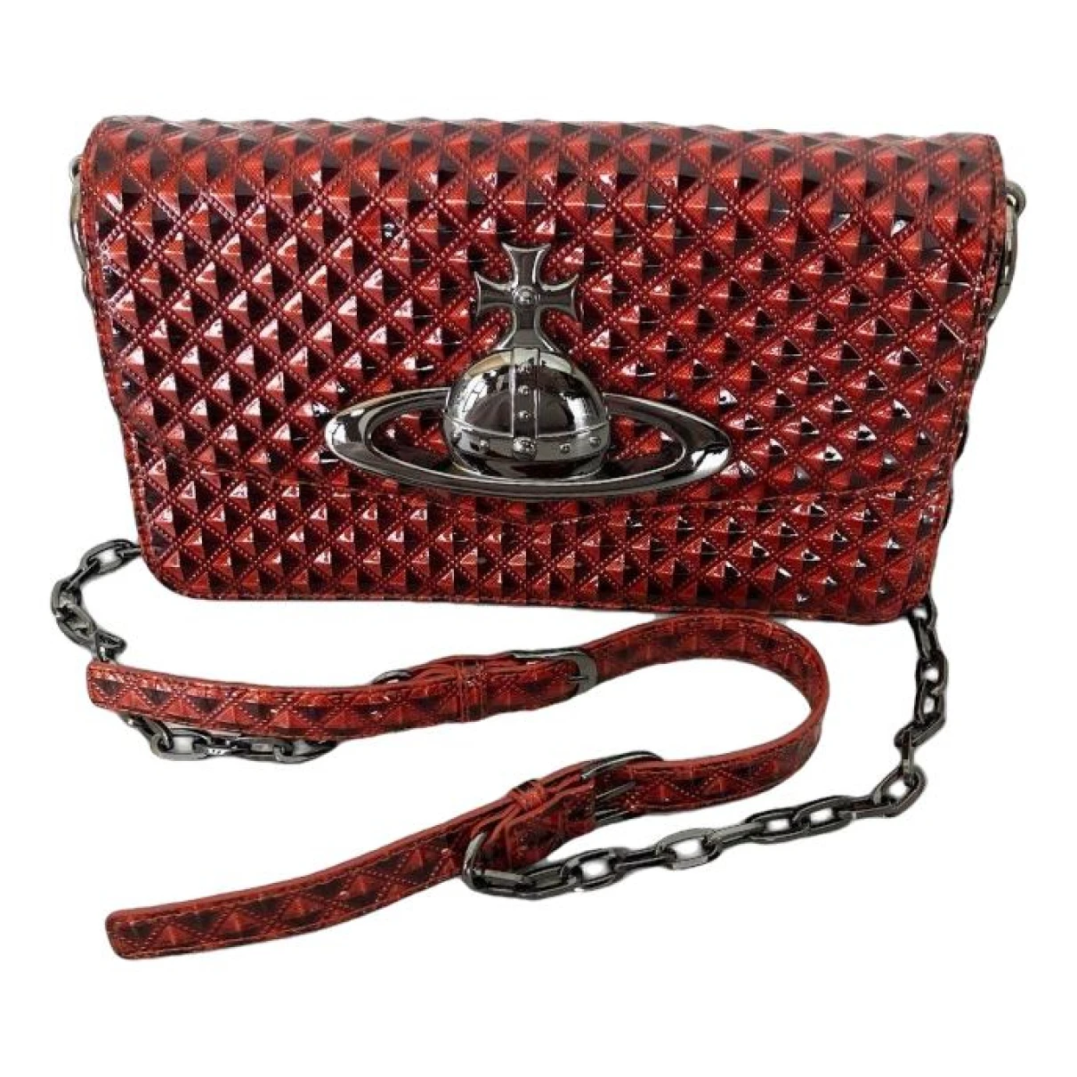 Pre-owned Vivienne Westwood Leather Handbag In Red