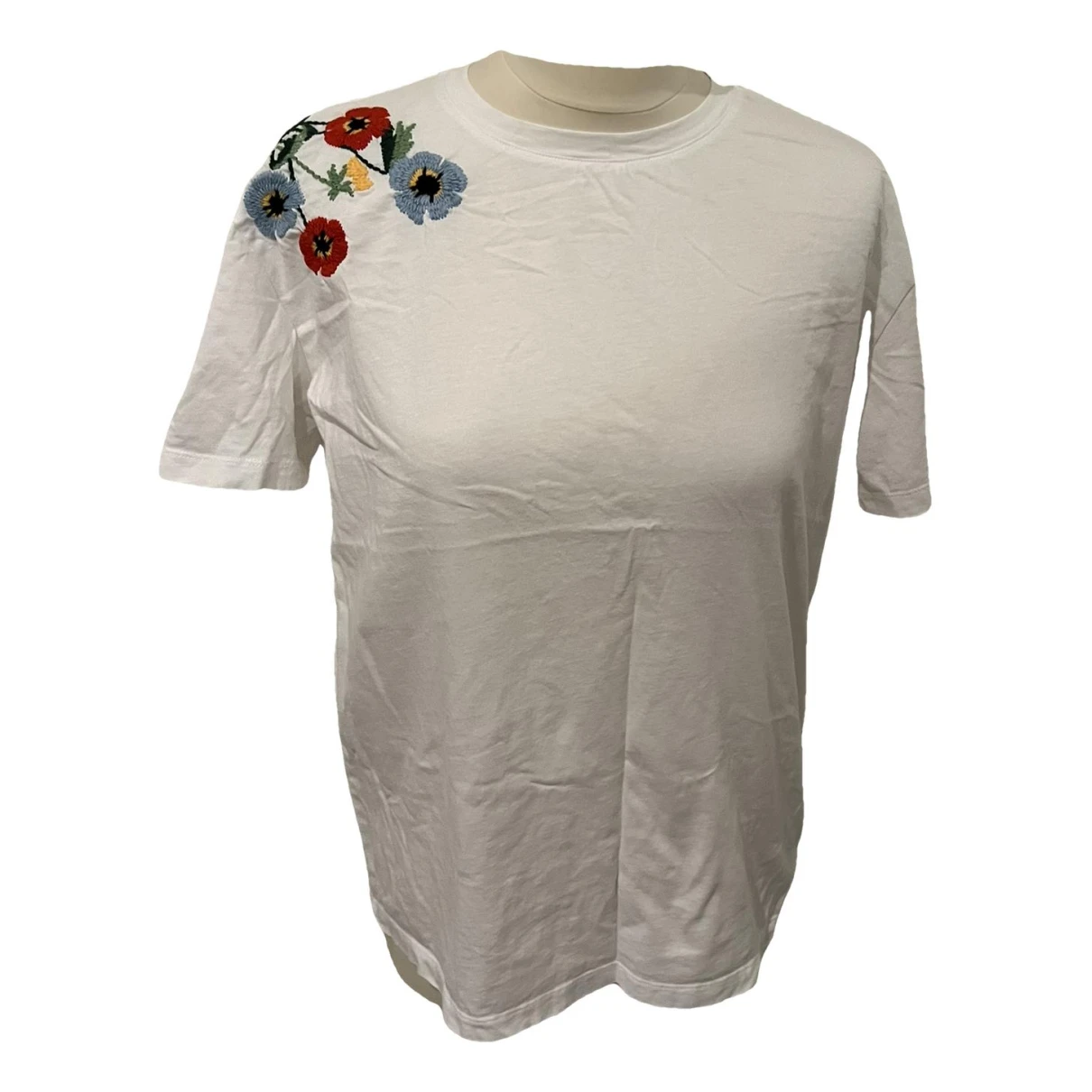 Pre-owned Sonia Rykiel T-shirt In White