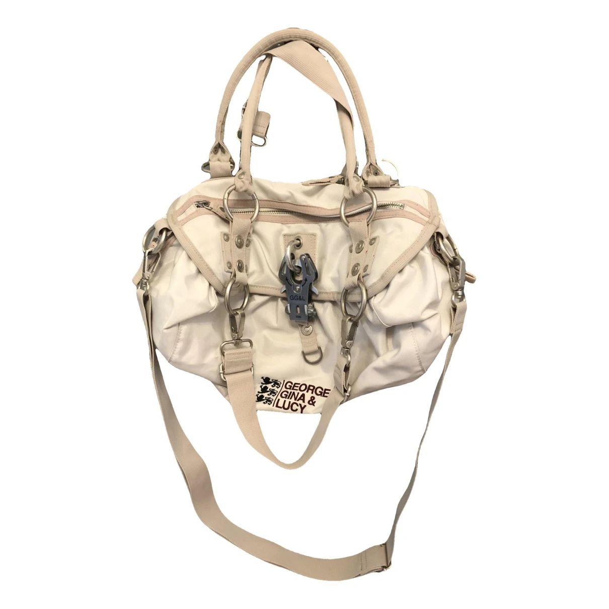 Pre-owned George Gina & Lucy Purse In Beige