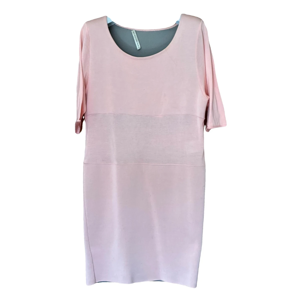 Pre-owned Balenciaga Mid-length Dress In Pink