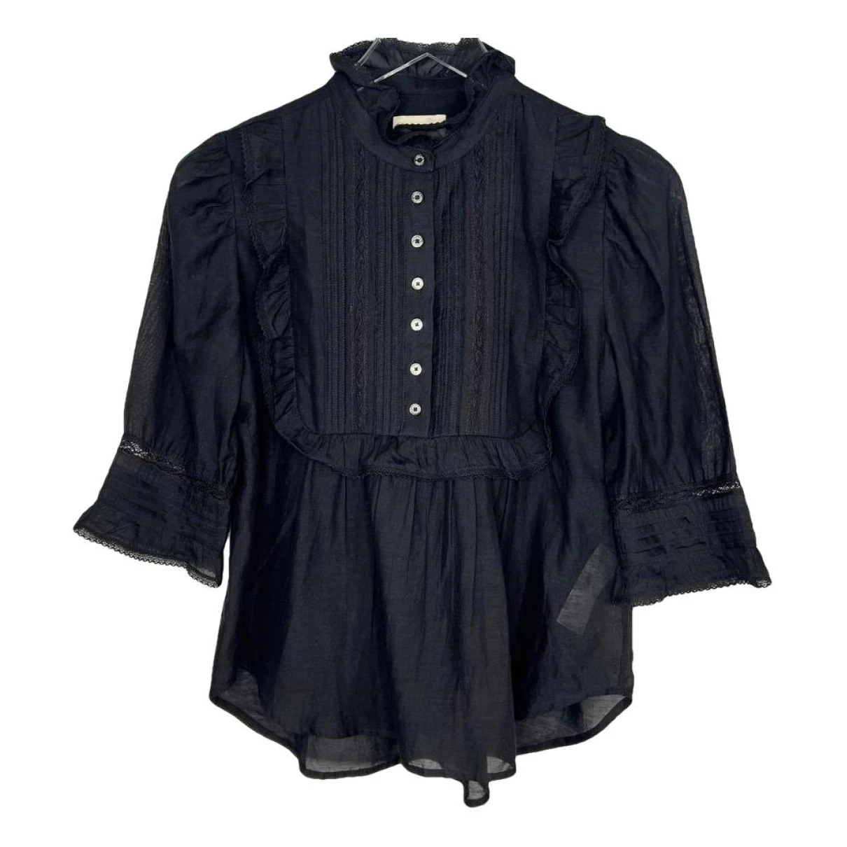 Pre-owned Zadig & Voltaire Blouse In Black