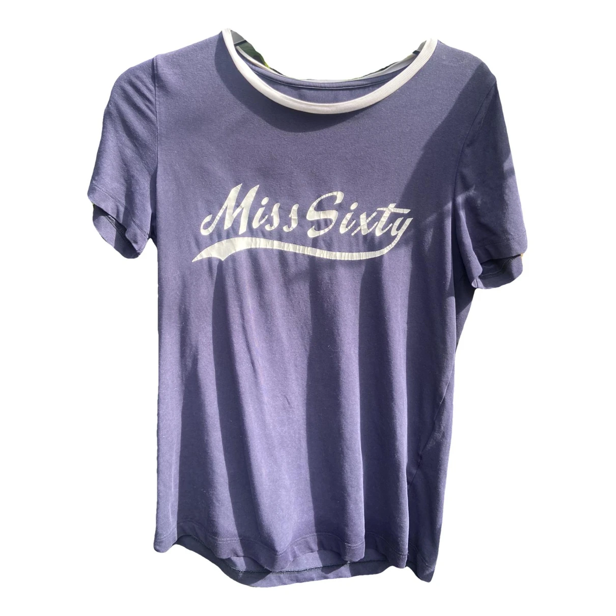 Pre-owned Miss Sixty T-shirt In Blue