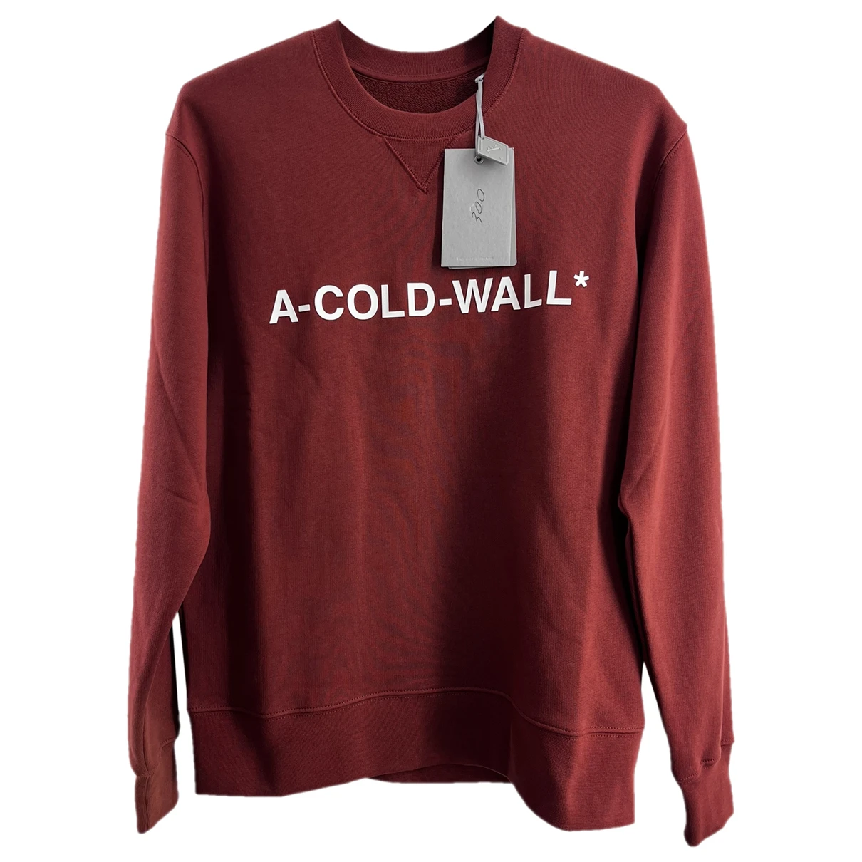 Pre-owned A-cold-wall* Sweatshirt In Burgundy