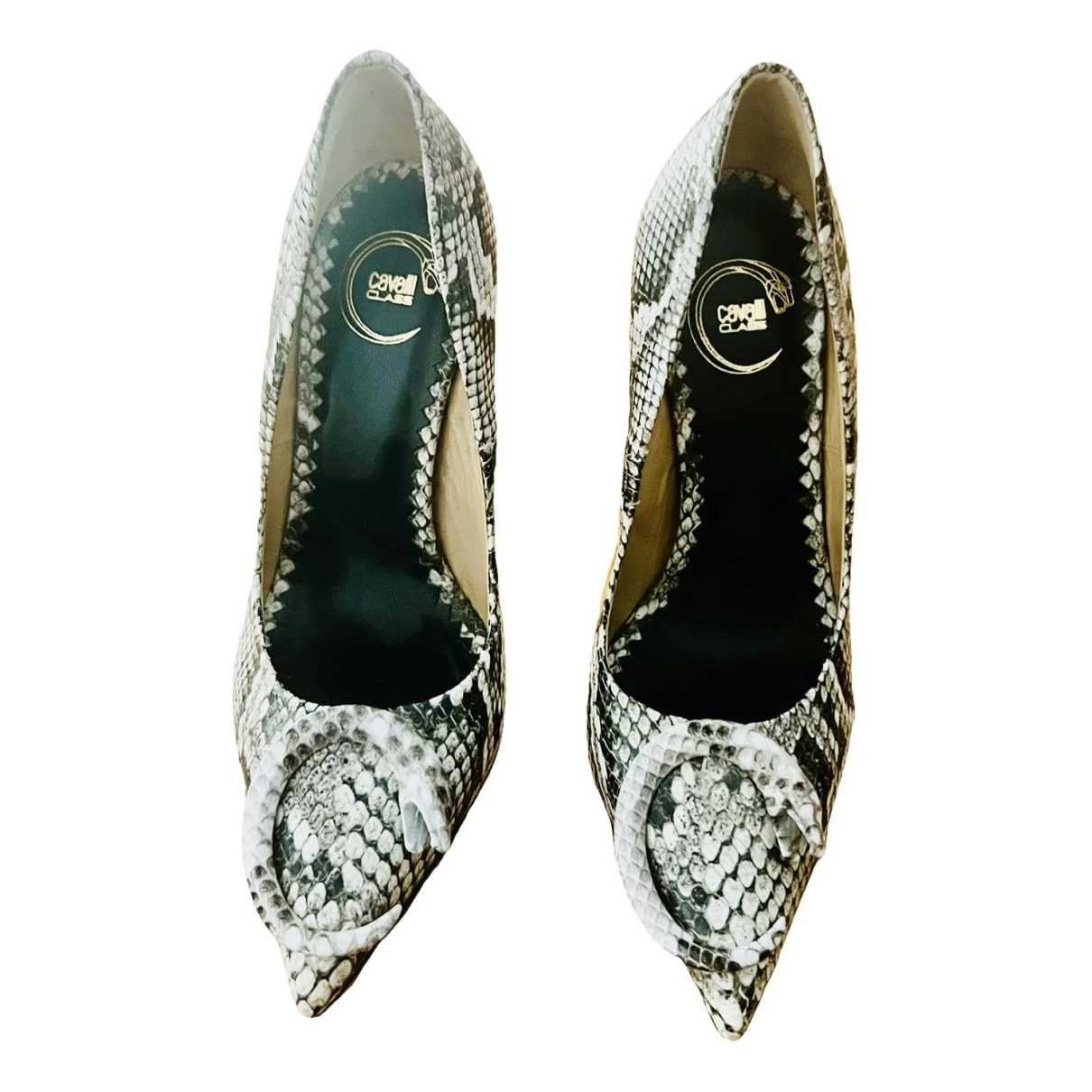 Pre-owned Class Cavalli Leather Heels In Other