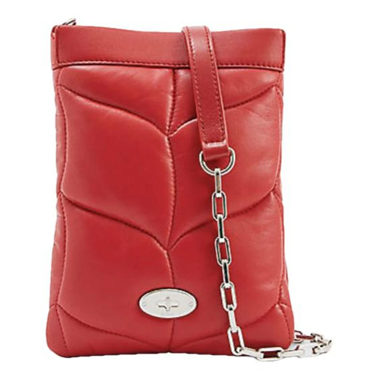 Pre-owned Mulberry Leather Crossbody Bag In Red
