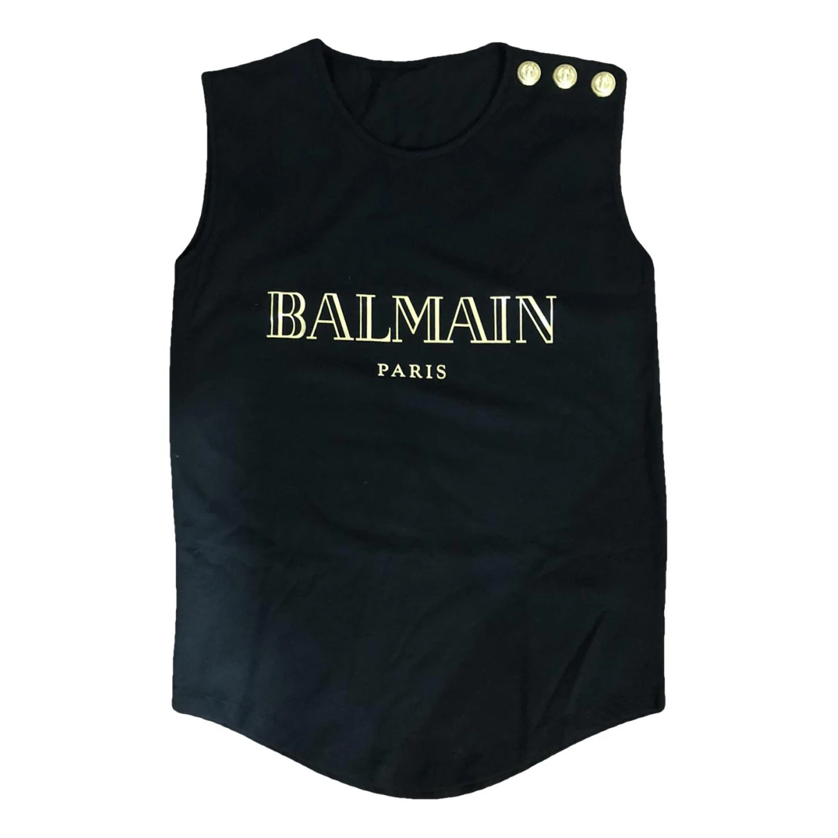 Pre-owned Balmain Vest In Black