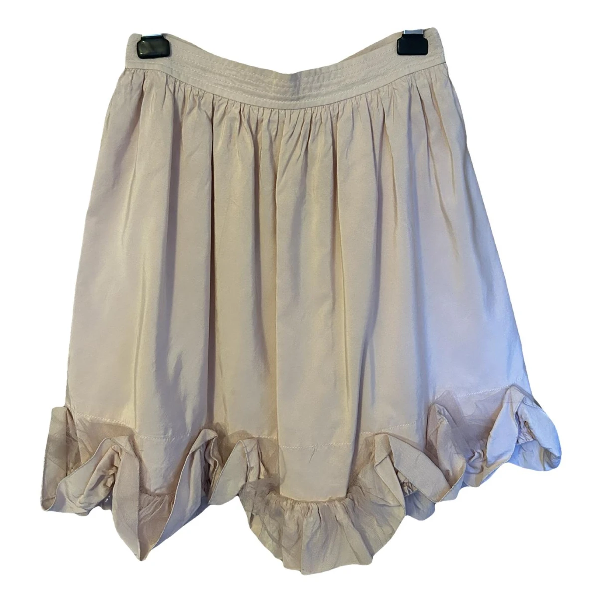 Pre-owned Luella Silk Mini Skirt In Pink