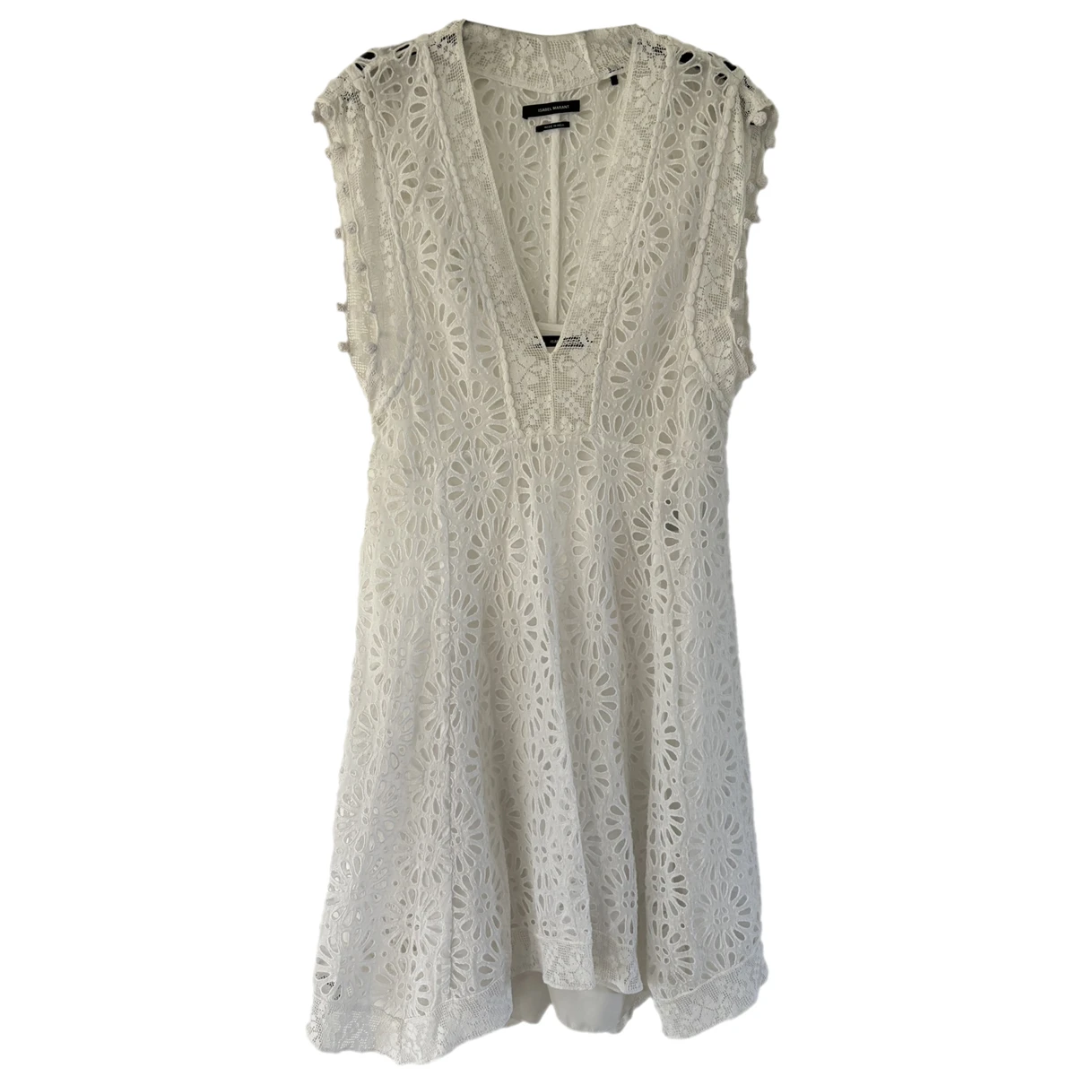 Pre-owned Isabel Marant Mid-length Dress In White