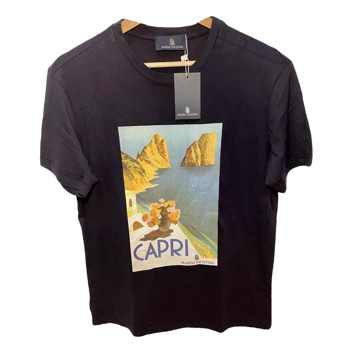 Pre-owned Marina Yachting T-shirt In Blue