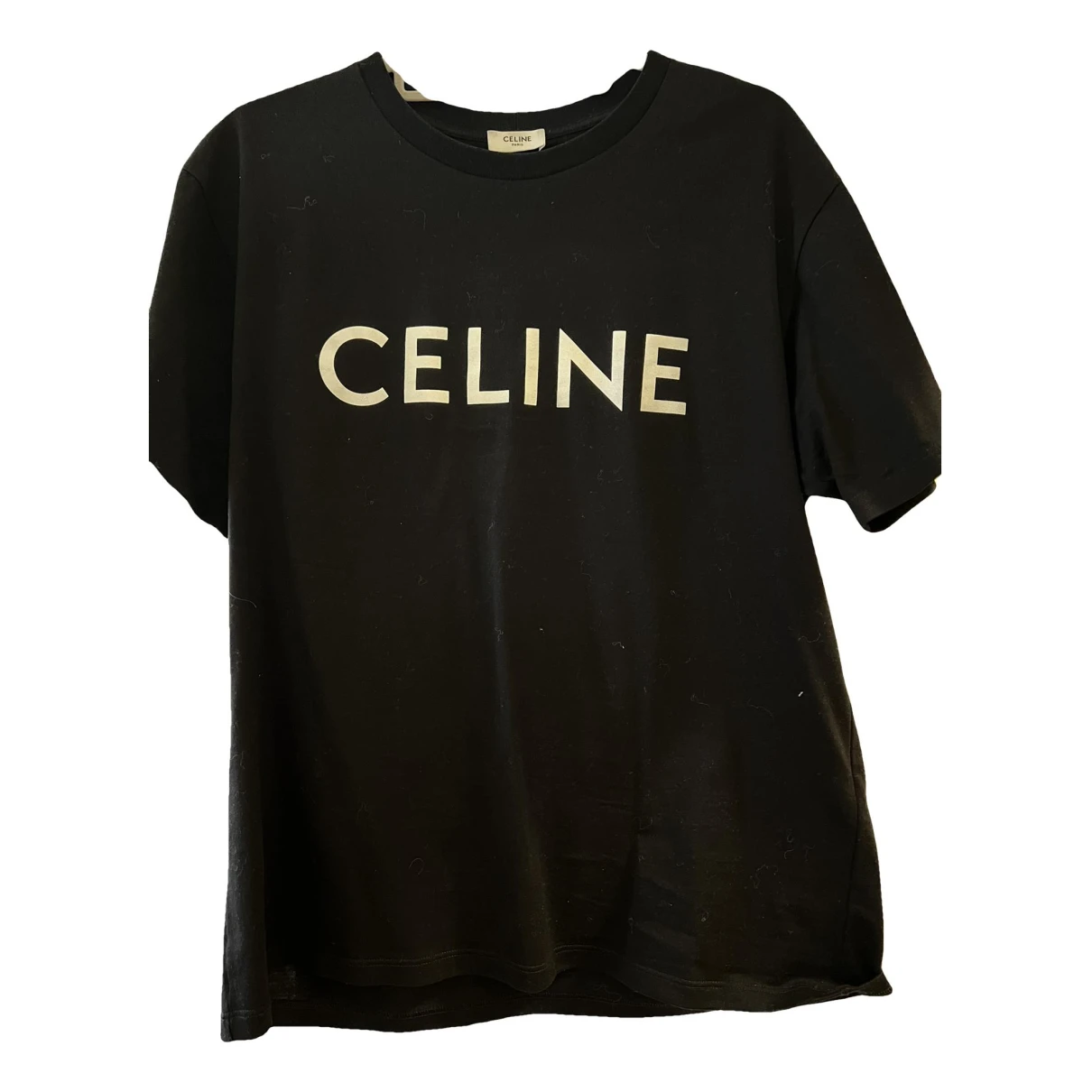 Pre-owned Celine T-shirt In Black