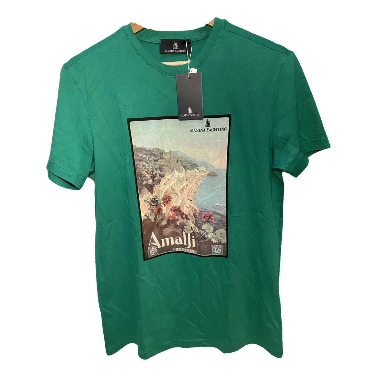 Pre-owned Marina Yachting T-shirt In Green