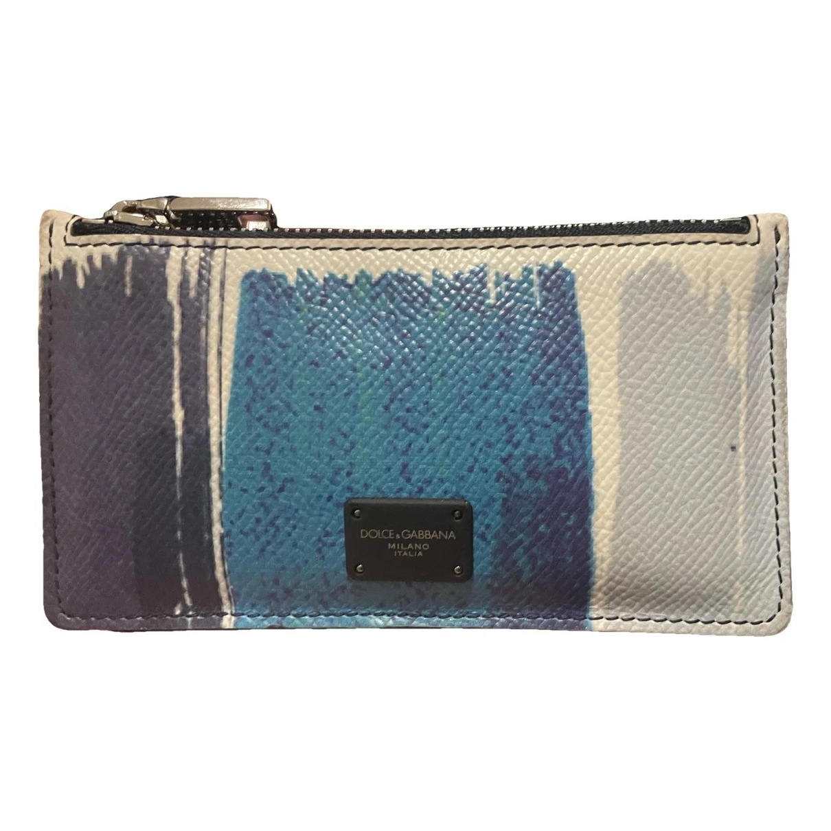 Pre-owned Dolce & Gabbana Leather Clutch In Multicolour