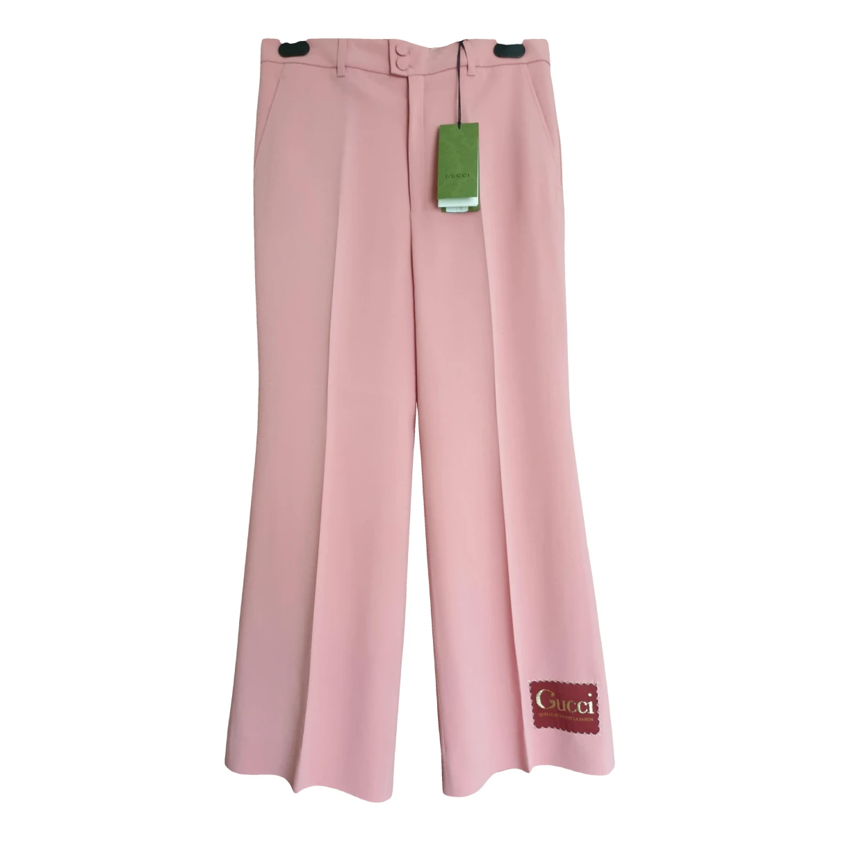 Pre-owned Gucci Large Pants In Pink