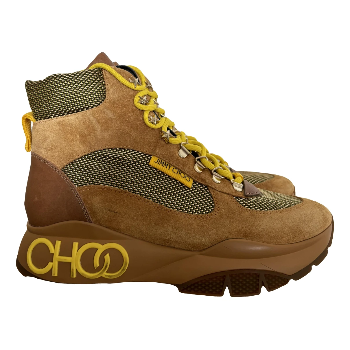 Pre-owned Jimmy Choo Snow Boots In Brown