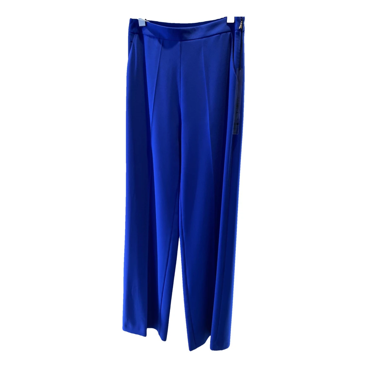 Pre-owned Patrizia Pepe Trousers In Blue