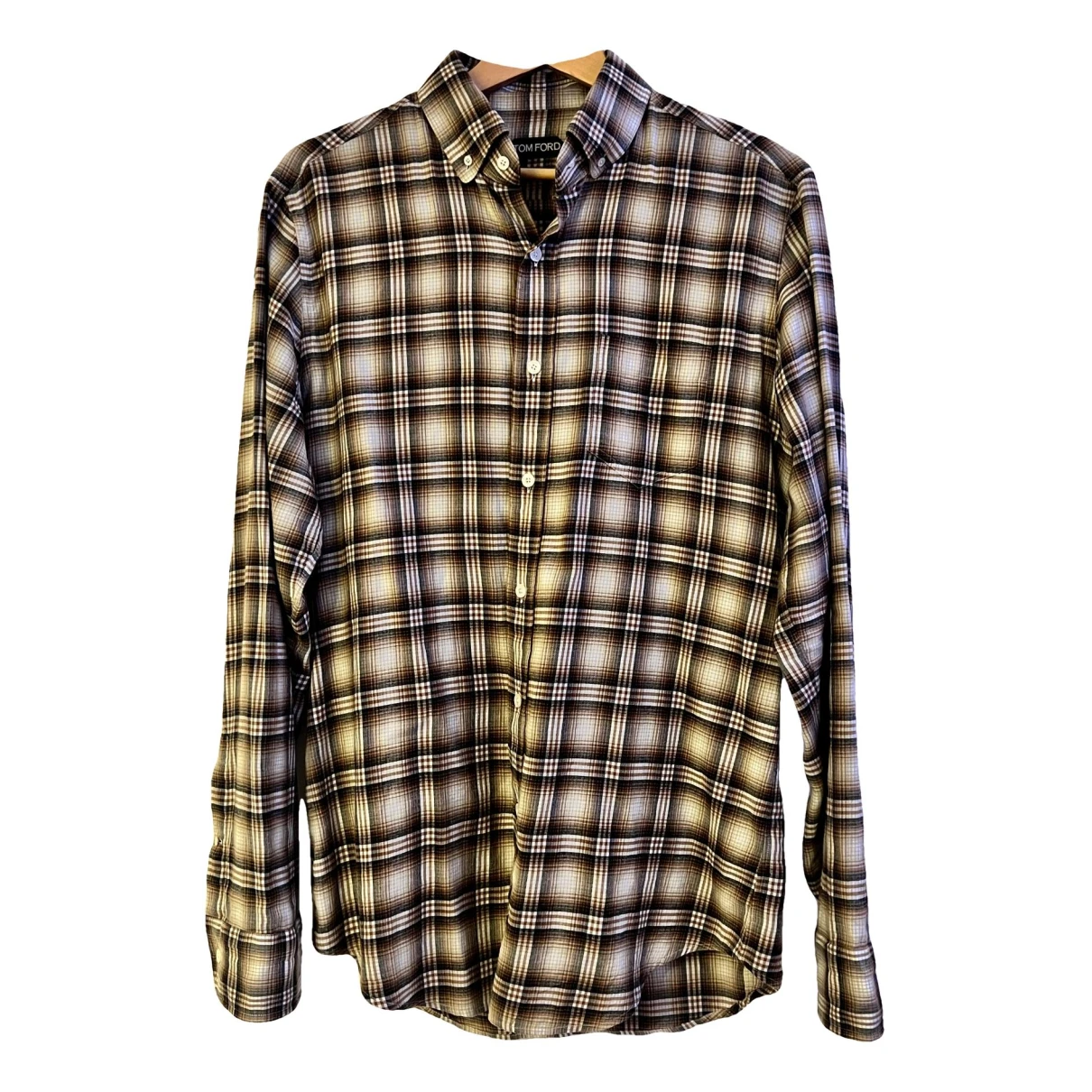 Pre-owned Tom Ford Shirt In Brown