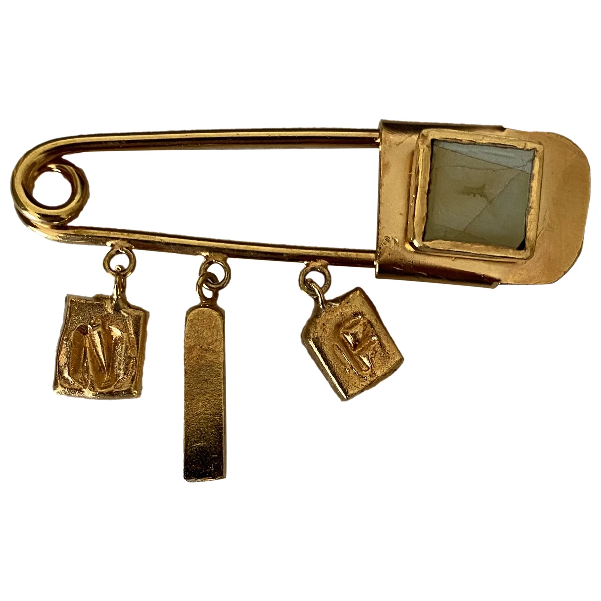Pre-owned Nick Fouquet Pin & Brooche In Gold