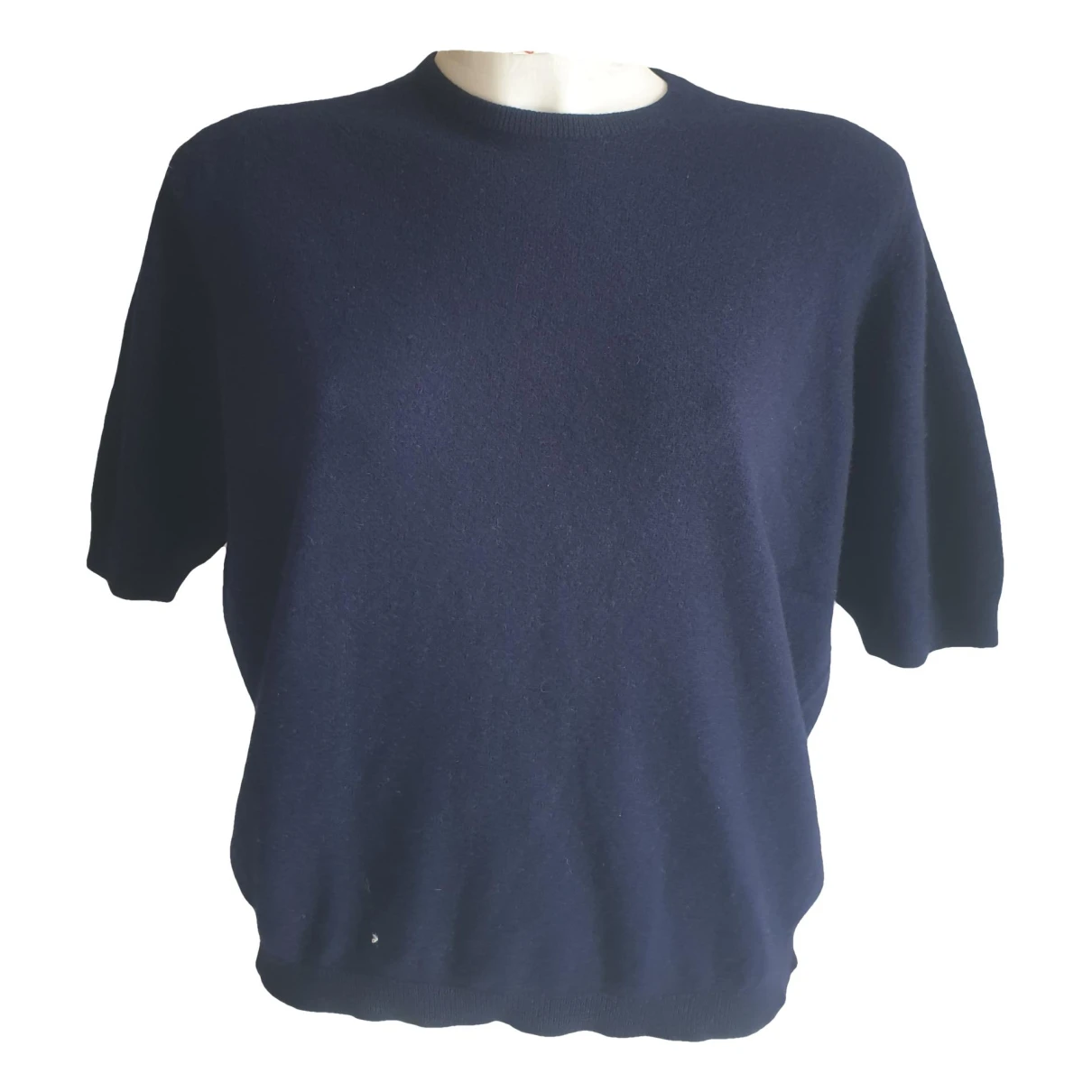 Pre-owned Ballantyne Cashmere Jumper In Blue