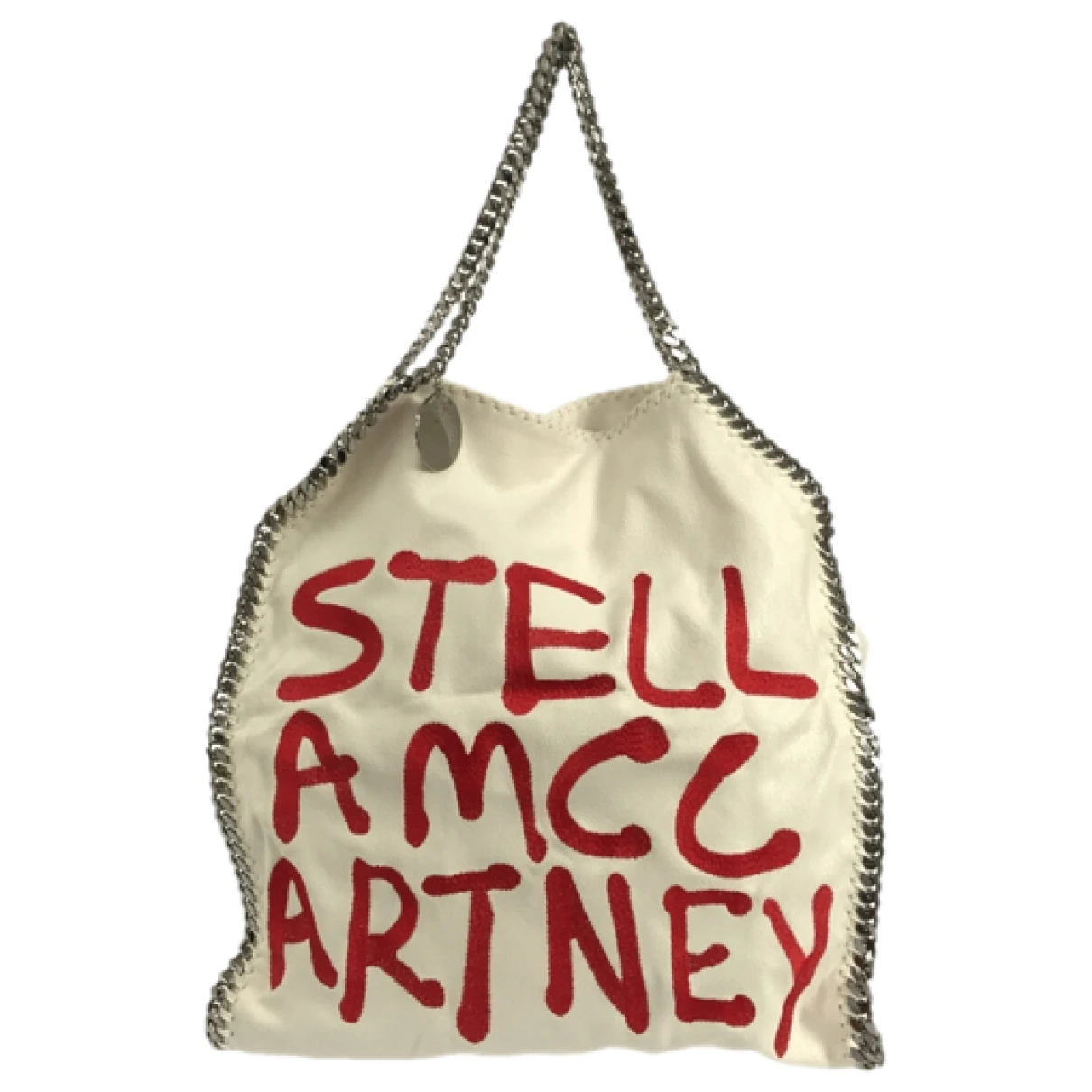 Pre-owned Stella Mccartney Handbag In White
