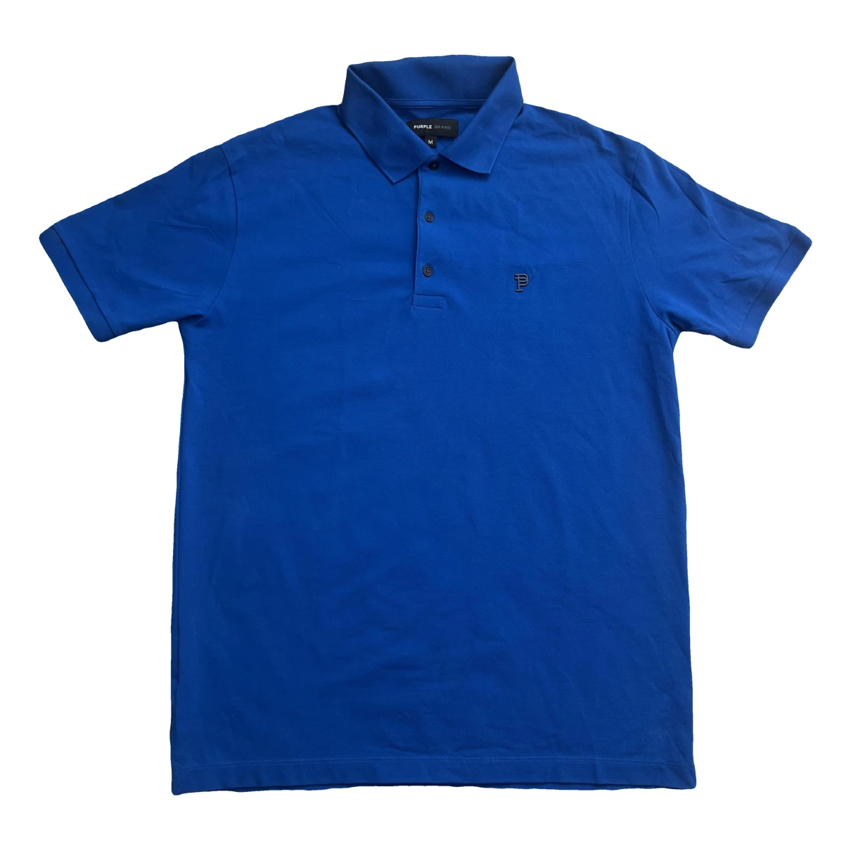 Pre-owned Purple Brand Polo Shirt In Blue