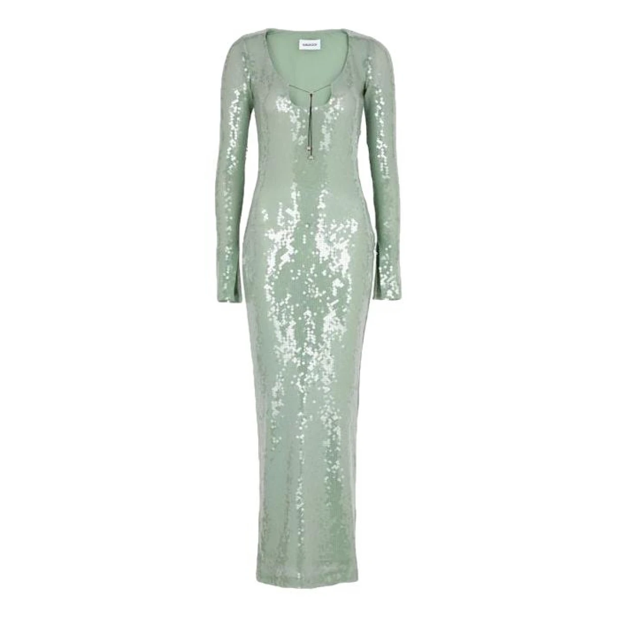 Pre-owned 16arlington Maxi Dress In Green