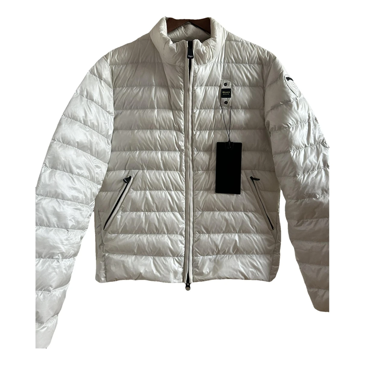 Pre-owned Blauer Jacket In White