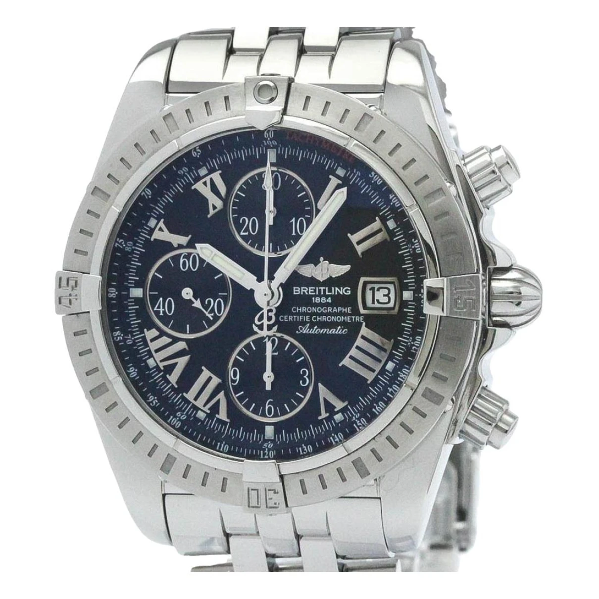 Pre-owned Breitling Chronomat Watch In Black