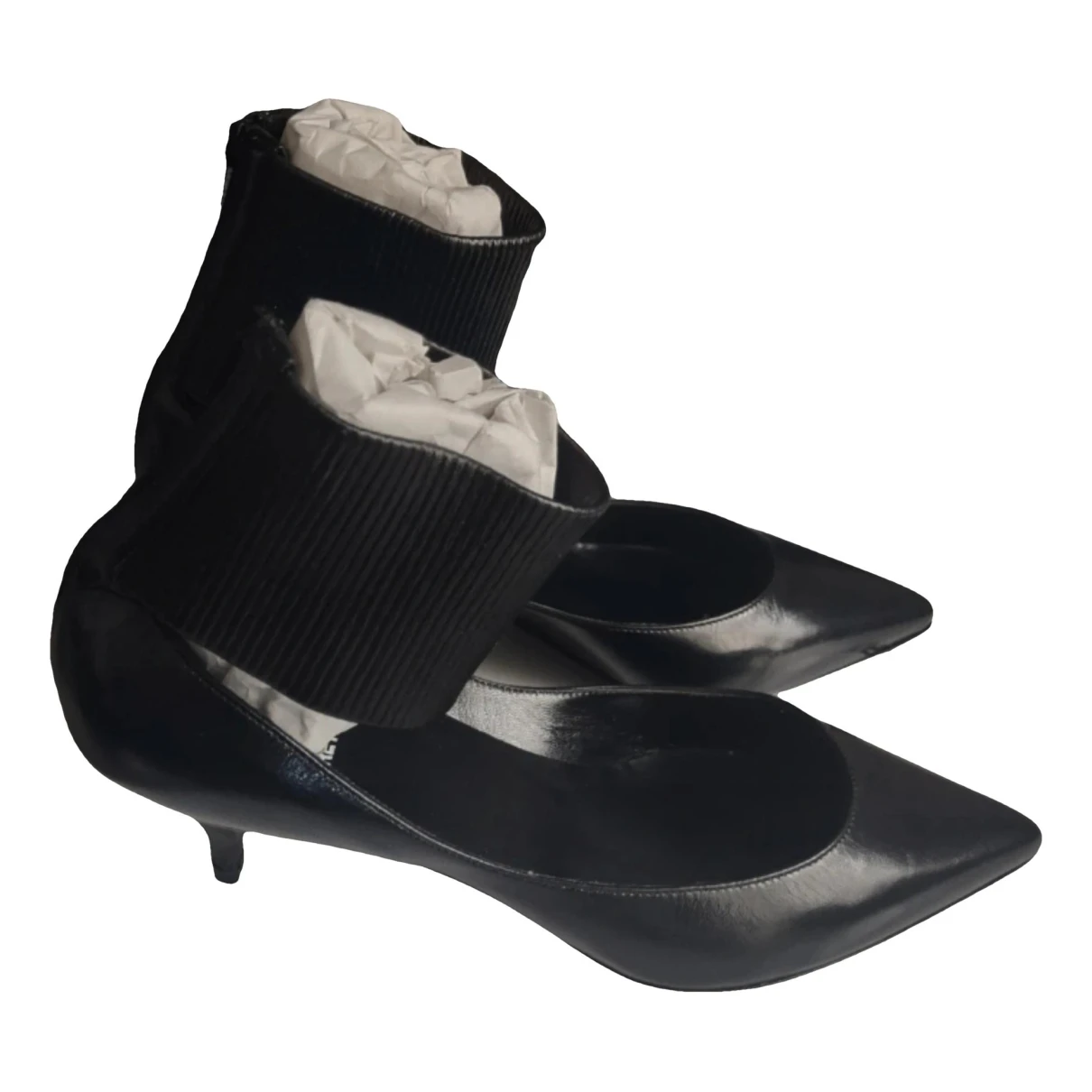 Pre-owned Pierre Hardy Leather Heels In Black