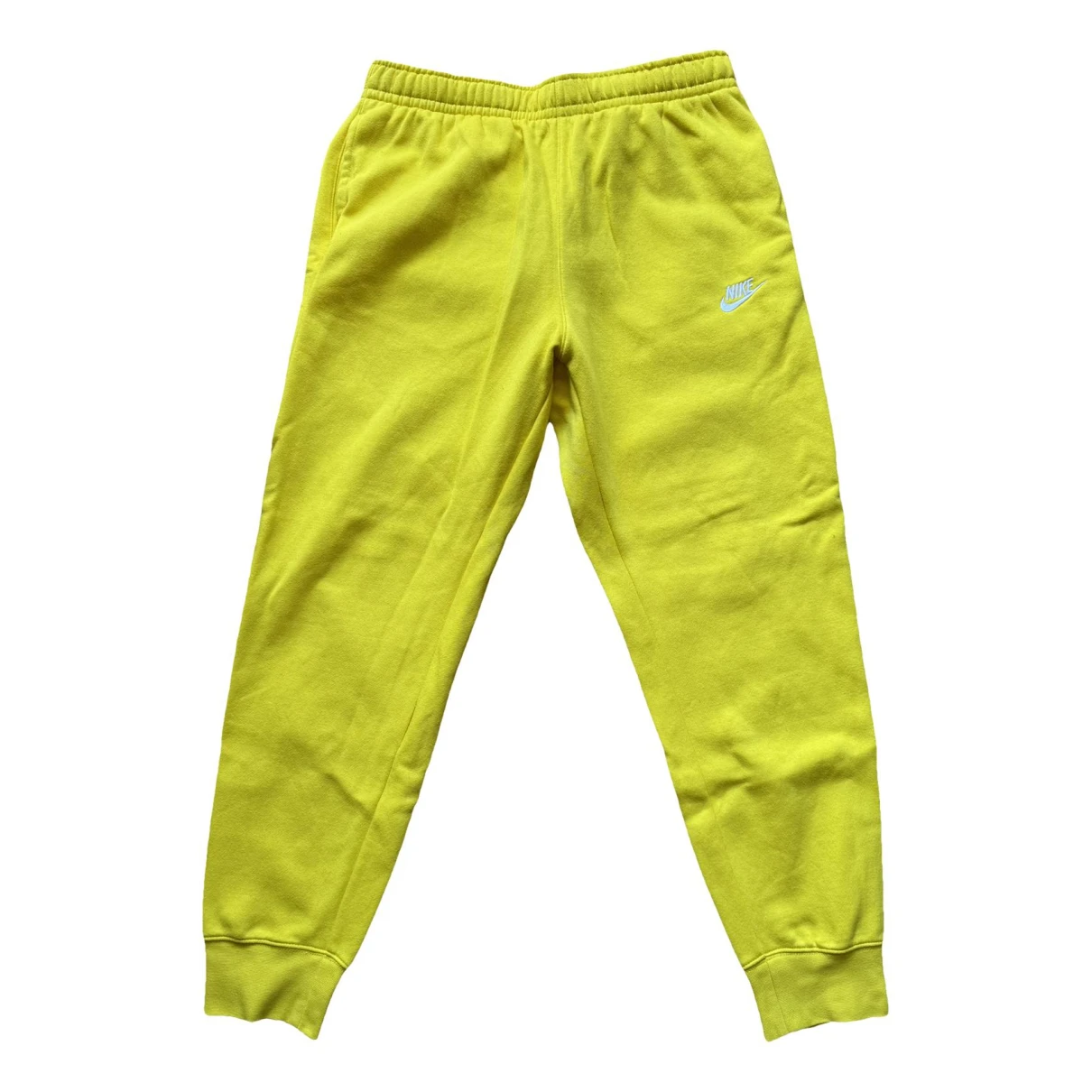 Pre-owned Nike Trousers In Yellow