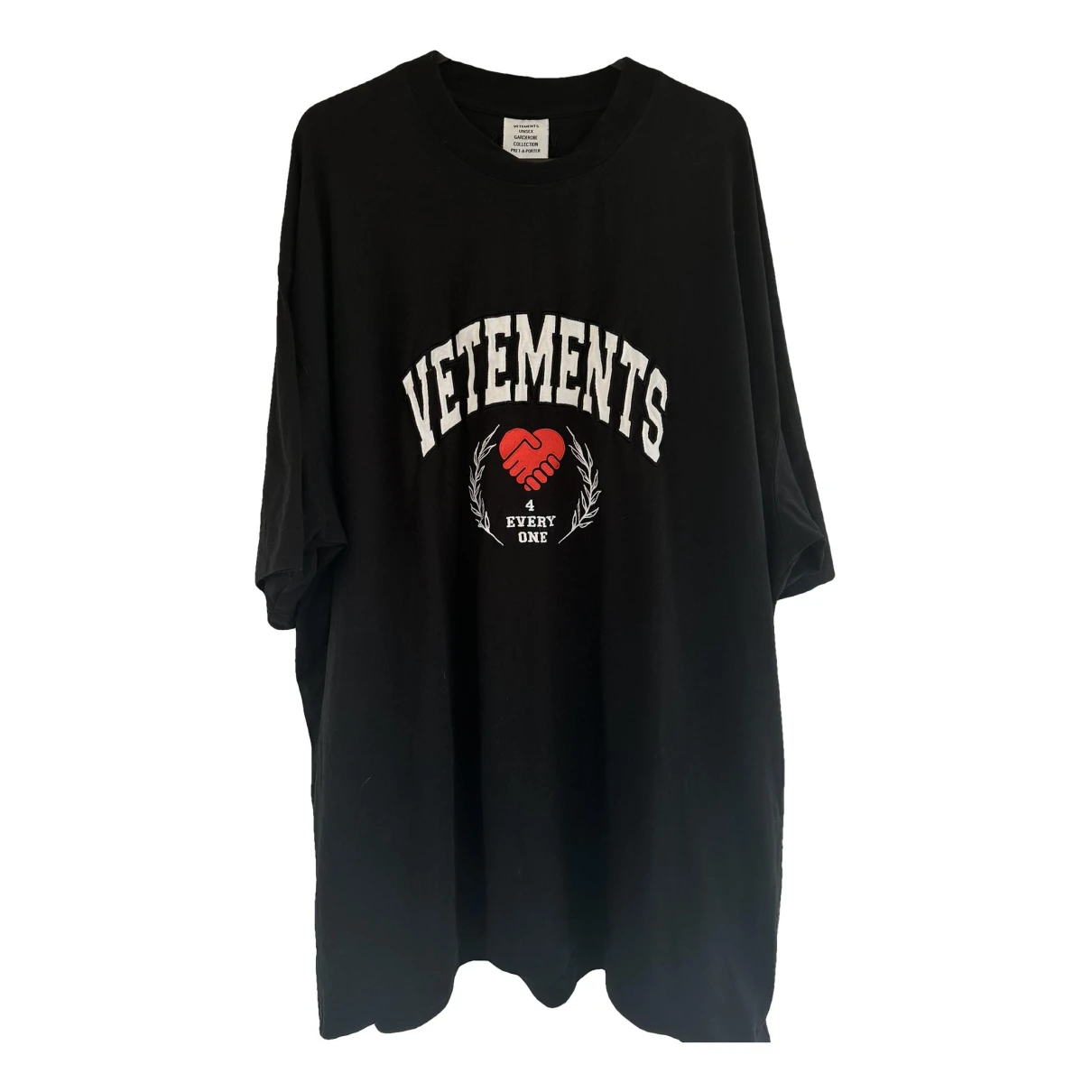 Pre-owned Vetements Shirt In Black