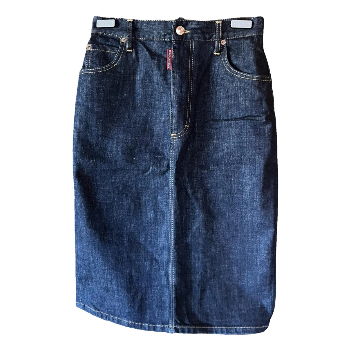 Pre-owned Dsquared2 Mid-length Skirt In Blue