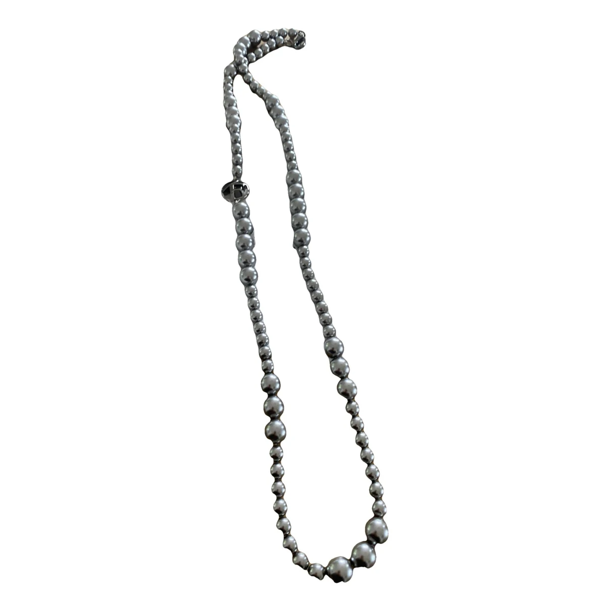 Pre-owned Furla Necklace In Grey