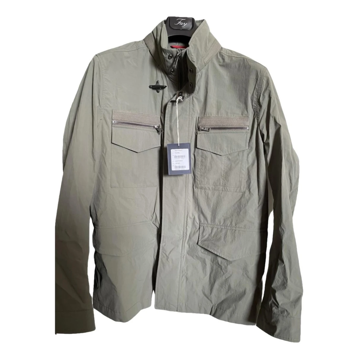 Pre-owned Fay Trenchcoat In Green